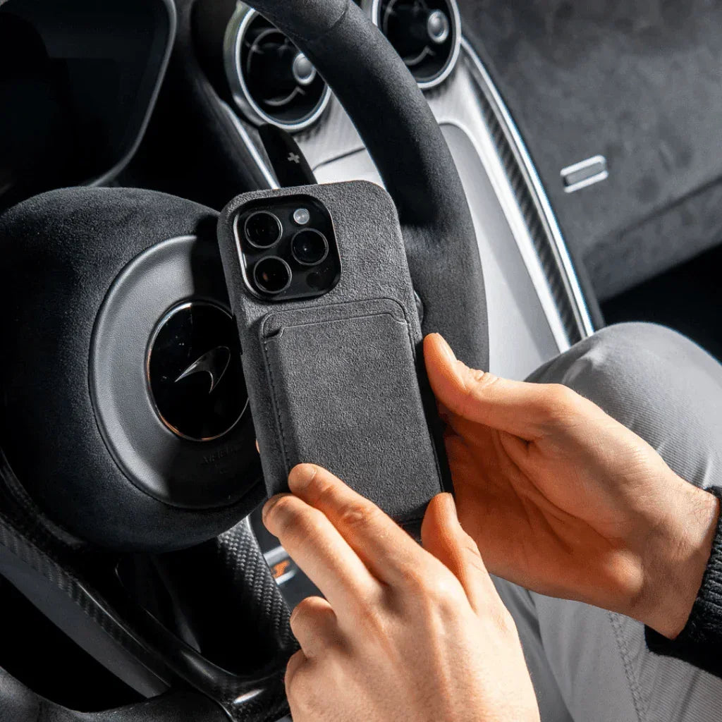 iPhone 16 Pro - Alcantara Case - Space Grey