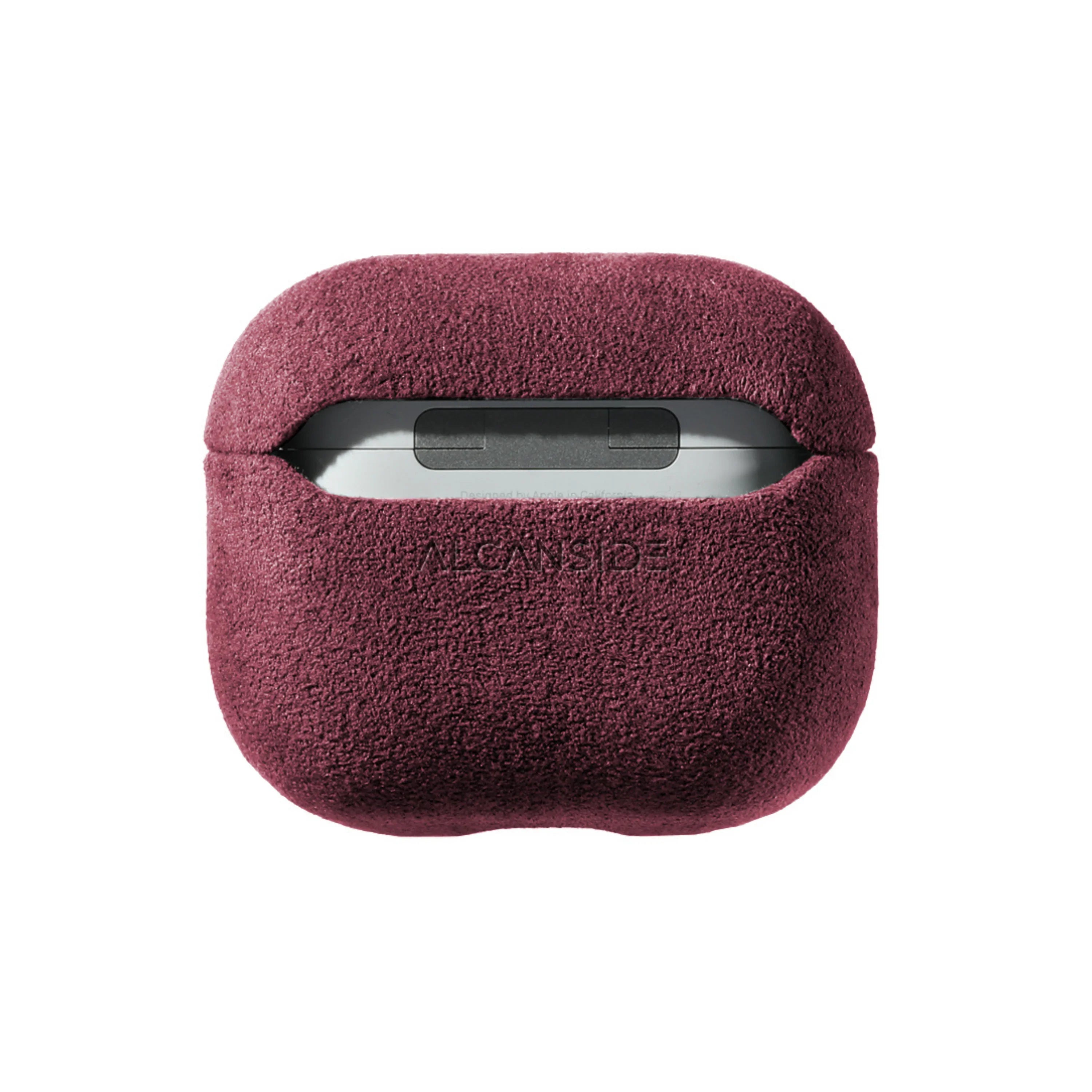 AirPods (3e Generatie) Alcantara Hoesje - Rood