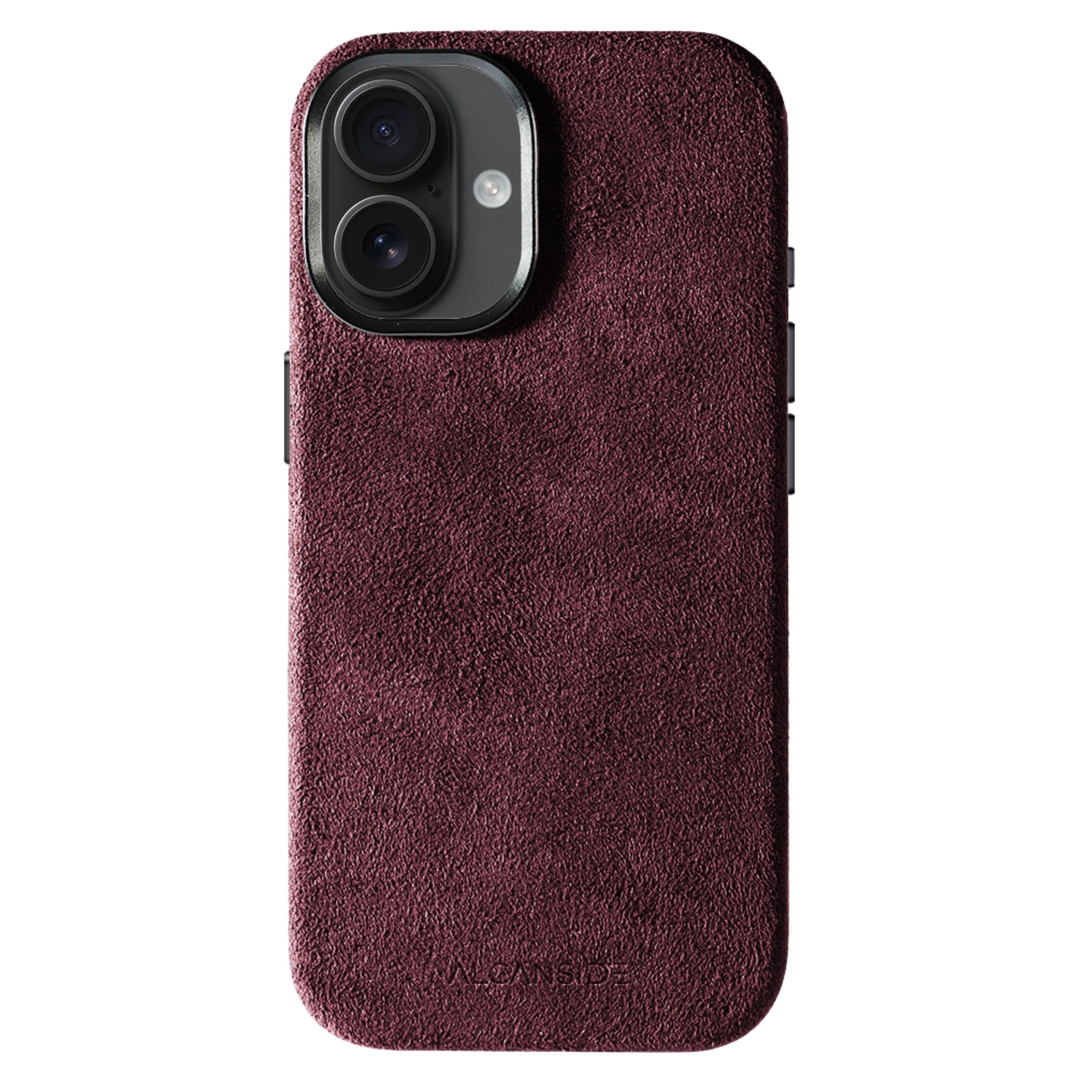 iPhone Alcantara Case - Wine Red