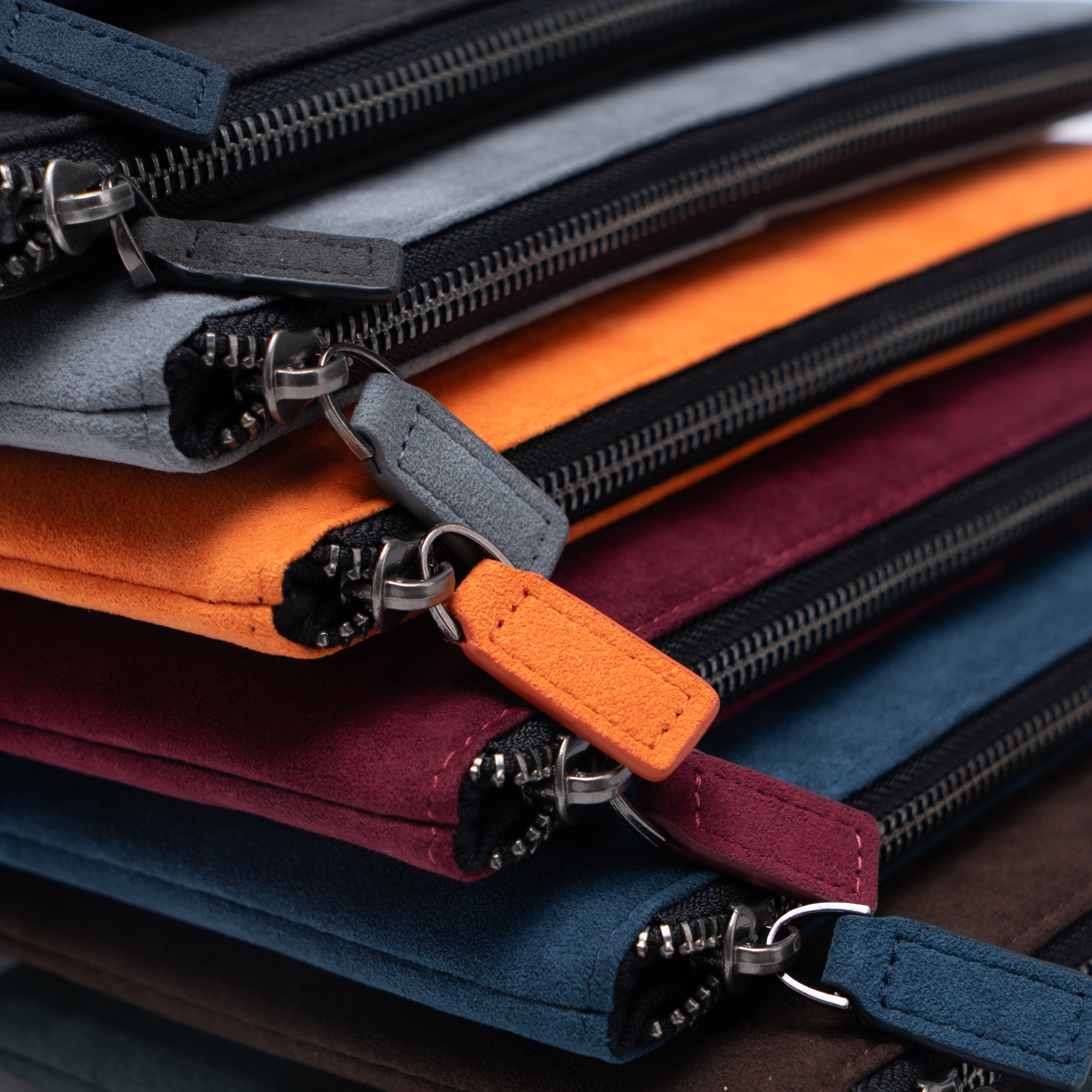 Alcantara Pouch - Space Grey