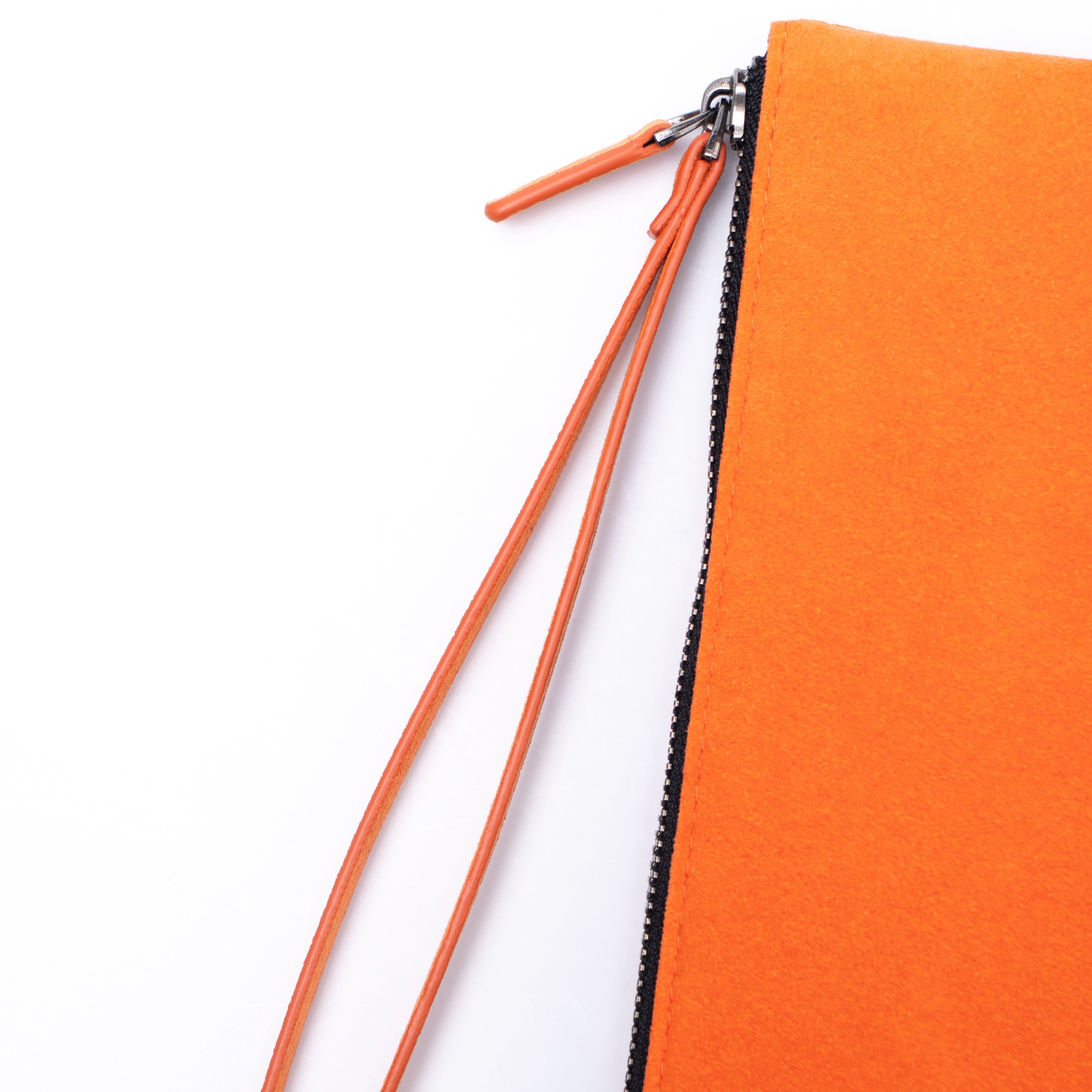 Alcantara Pouch - Orange