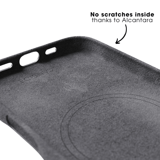 iPhone 16 Pro Max - Alcantara Case - Space Grey