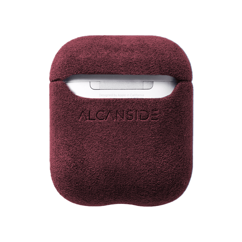 Donkervoort - AirPods 1/2 Gen Alcantara Case - Red - Alcanside