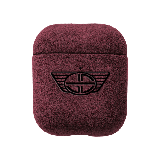 Donkervoort - AirPods 1/2 Gen Alcantara Case - Red - Alcanside