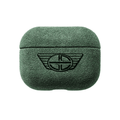 Donkervoort - AirPods Pro (2e Generatie) Alcantara Hoesje - Midnight Green