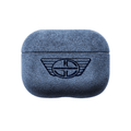 Donkervoort - AirPods Pro (2e Generatie) Alcantara Hoesje - Ocean Blue