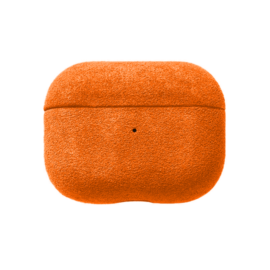 AirPods Pro (2nd Generation) Alcantara Case - Orange - Alcanside