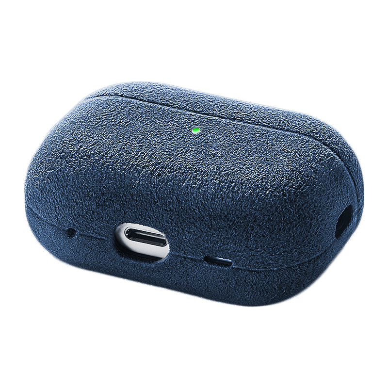 AirPods Pro (2nd Generation) Alcantara Case - Ocean Blue