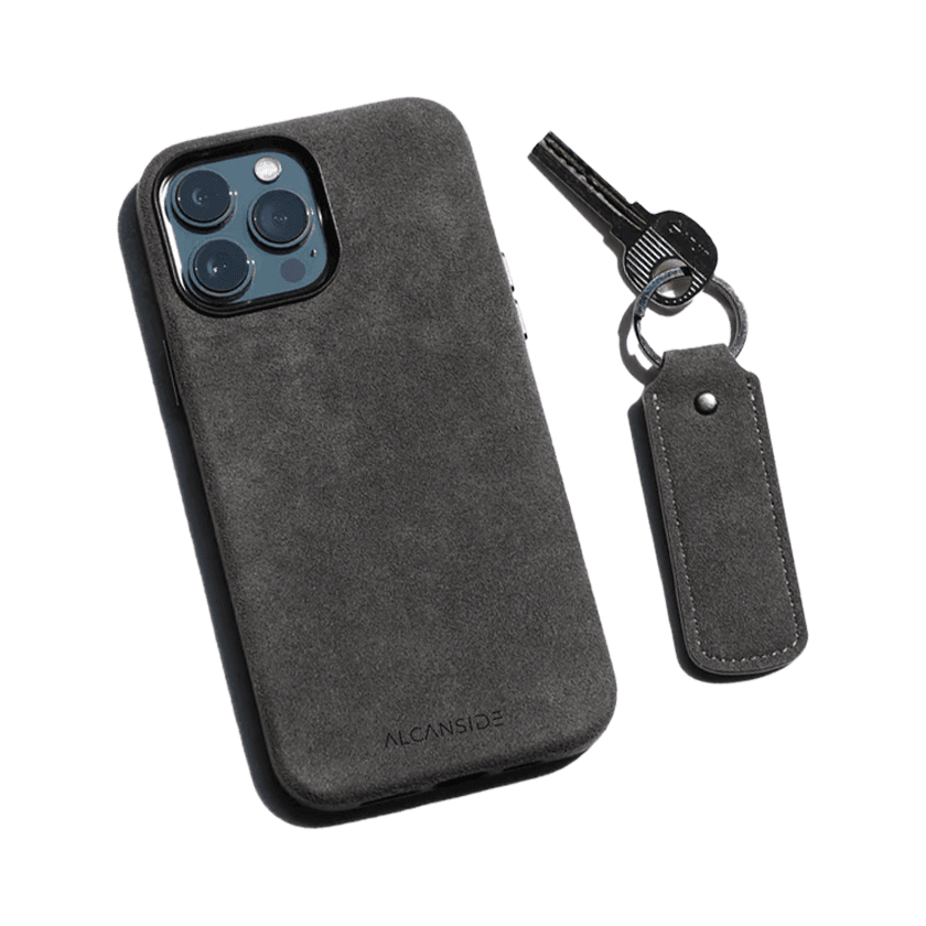 Alcantara Sleutelhanger - Space Grey