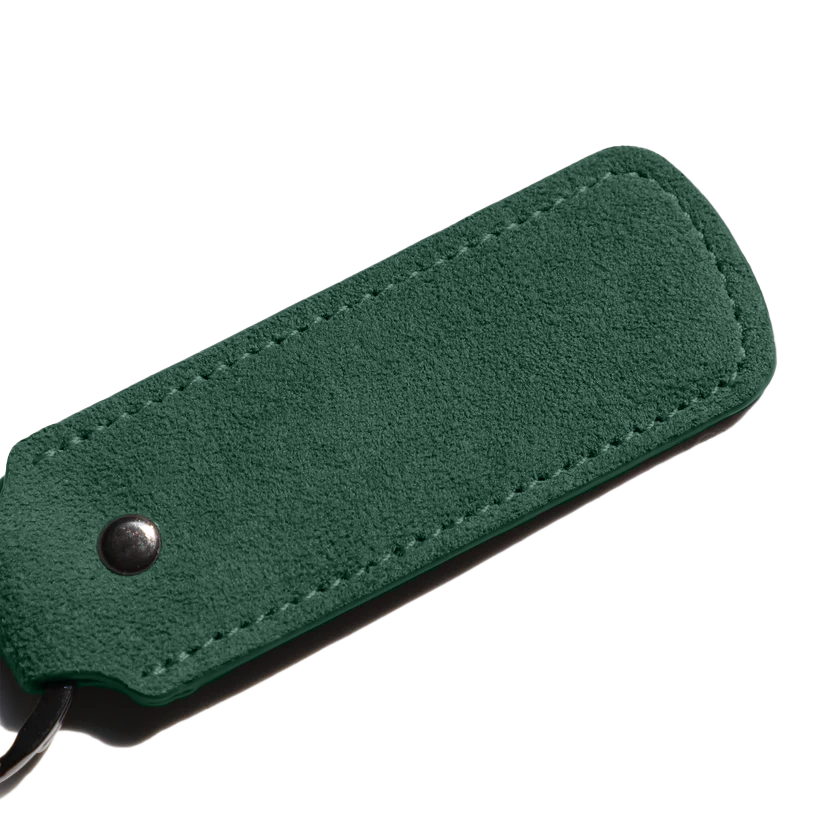 Alcantara Keychain - Midnight Green