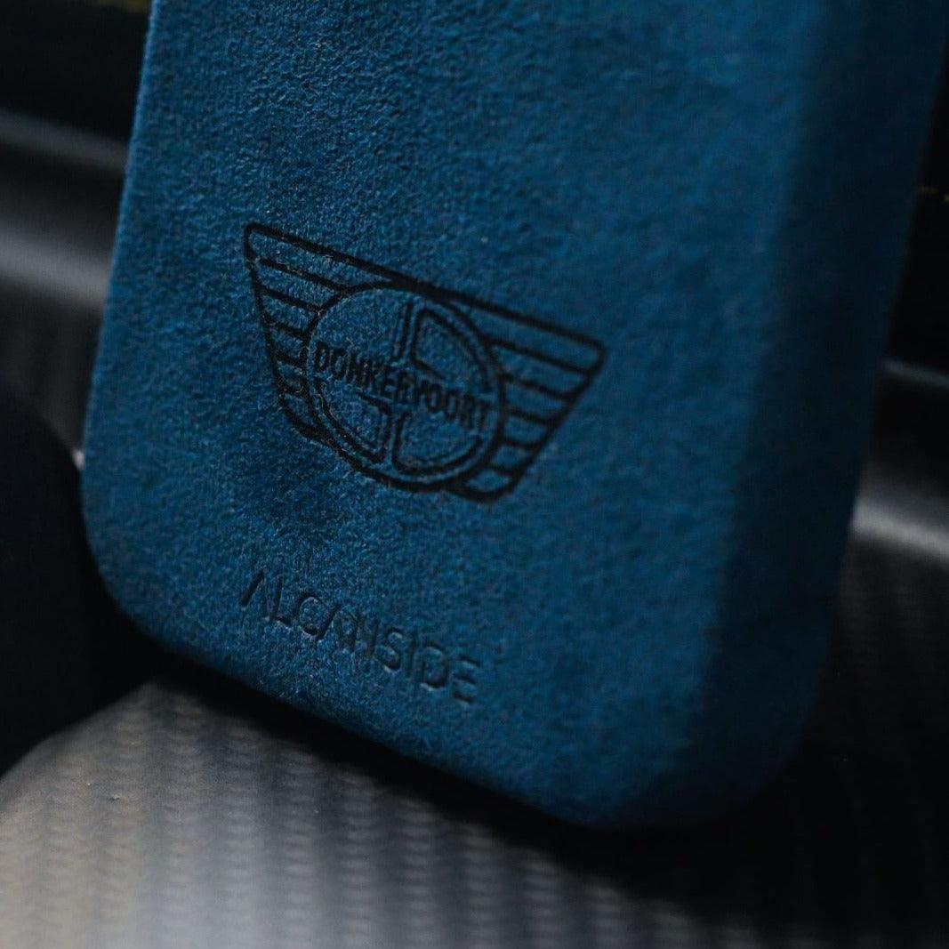 Donkervoort F22 - iPhone Alcantara Case - Ocean blue - Alcanside