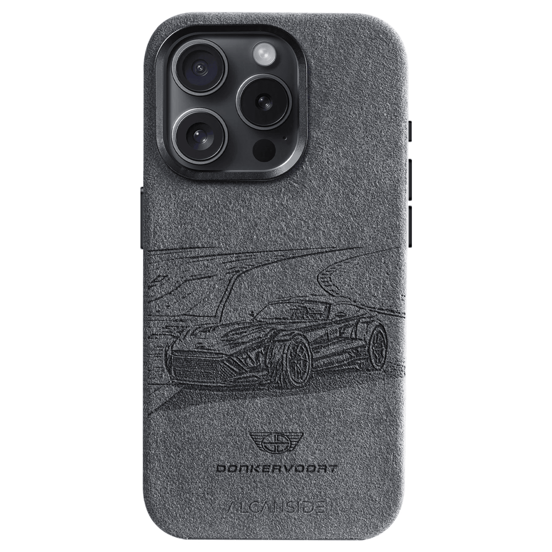 Donkervoort F22 Limited Edition Spa-Francorchamps - iPhone Alcantara Case - Nardo Gray - Alcanside