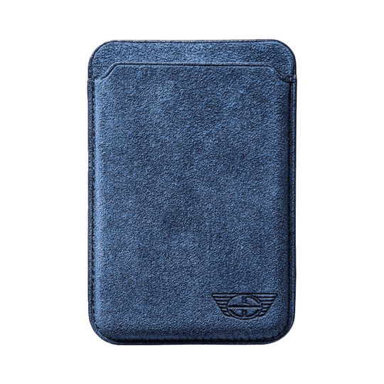 Donkervoort - Alcantara MagSafe Wallet - Ocean Blue - Alcanside