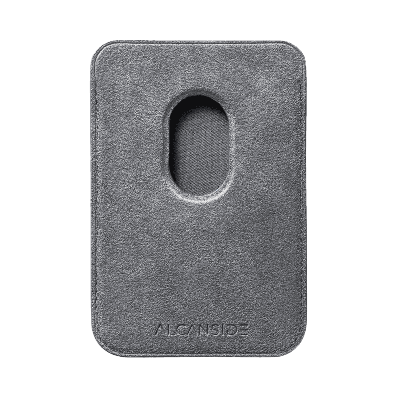 Donkervoort - Alcantara MagSafe Wallet - Nardo Gray - Alcanside