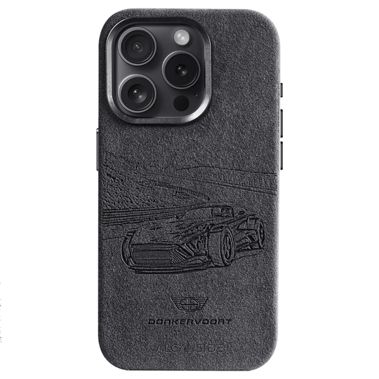 Donkervoort F22 Limited Edition Zandvoort 2 - iPhone Alcantara Case - Space Grey - Alcanside