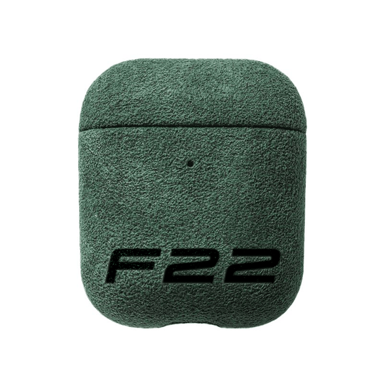 Donkervoort F22 - AirPods 1/2 Gen Alcantara Case - Midnight Green - Alcanside