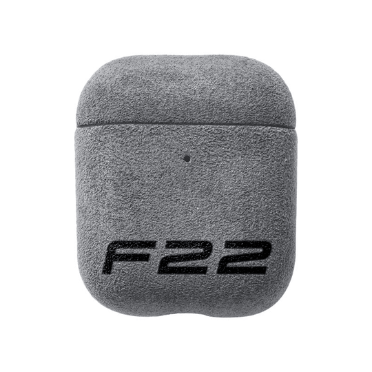 Donkervoort F22 - AirPods 1/2 Gen Alcantara Case - Nardo Gray - Alcanside