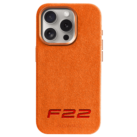 Donkervoort F22 - iPhone Alcantara Case - Orange - Alcanside