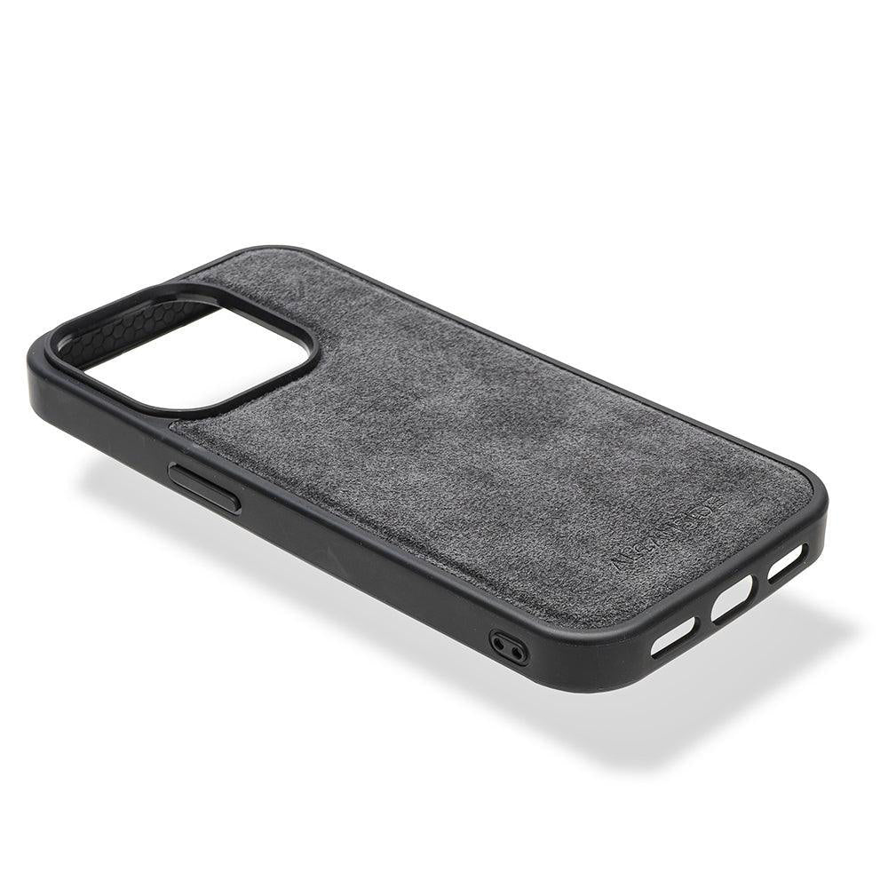 iPhone 15 Pro Max - Alcantara Back Cover - Nardo Gray