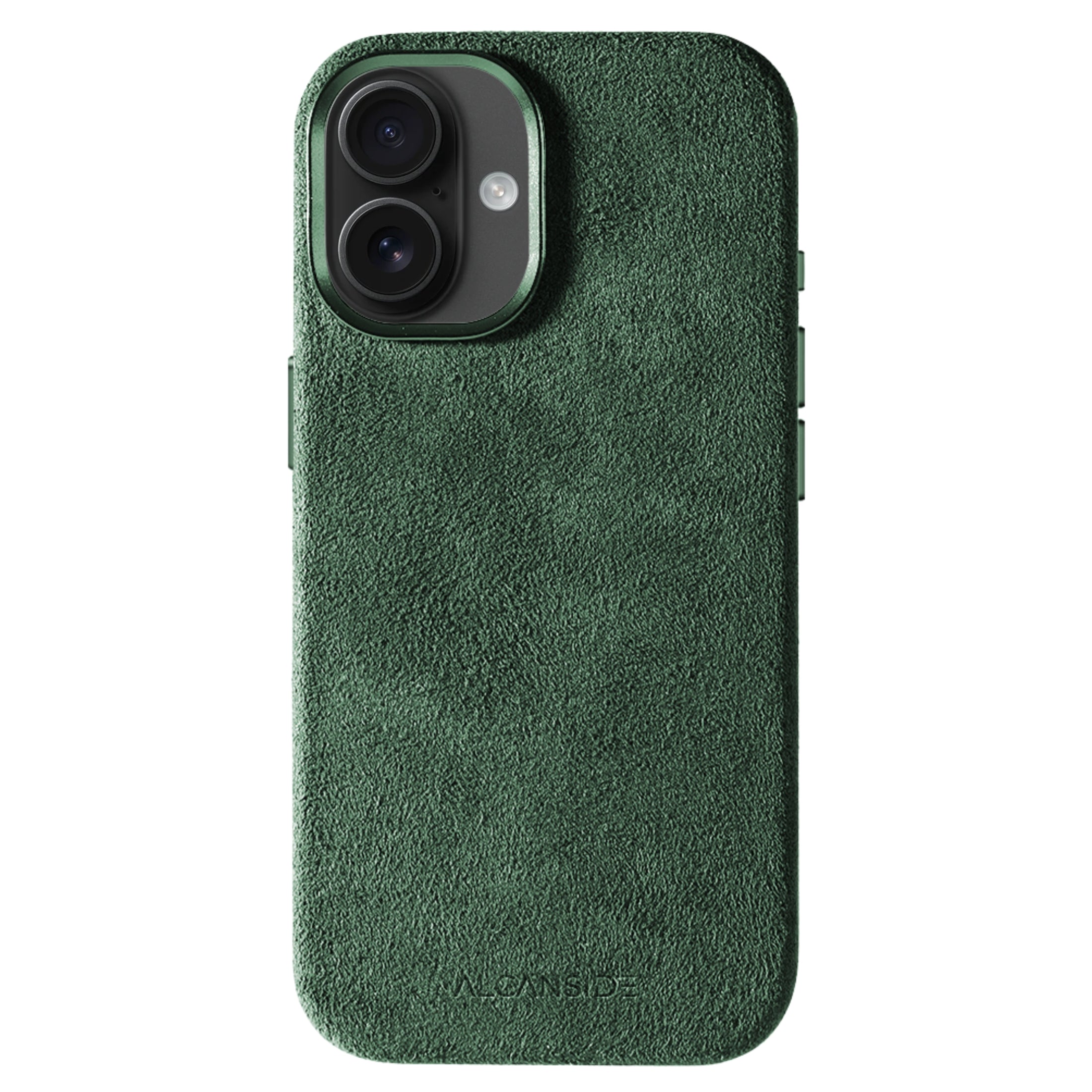 iPhone Alcantara Case - Midnight Green