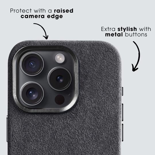 iPhone 11 - Alcantara Case - Space Grey - Alcanside