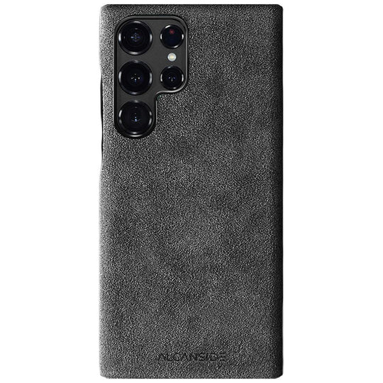 Samsung Galaxy S25 Ultra - Alcantara Case - Space Grey