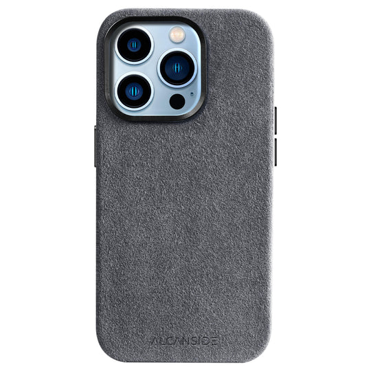 iPhone 14 Pro - Alcantara Case - Nardo Gray - Alcanside