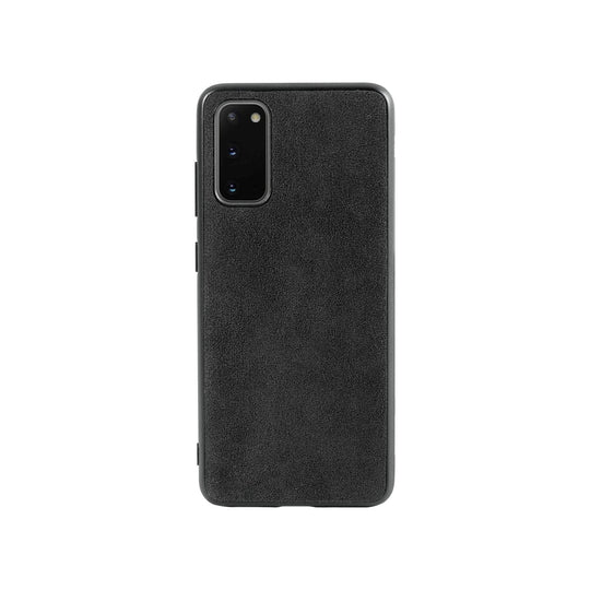 Samsung Galaxy S20 - Alcantara Back Cover - Space Grey - Alcanside